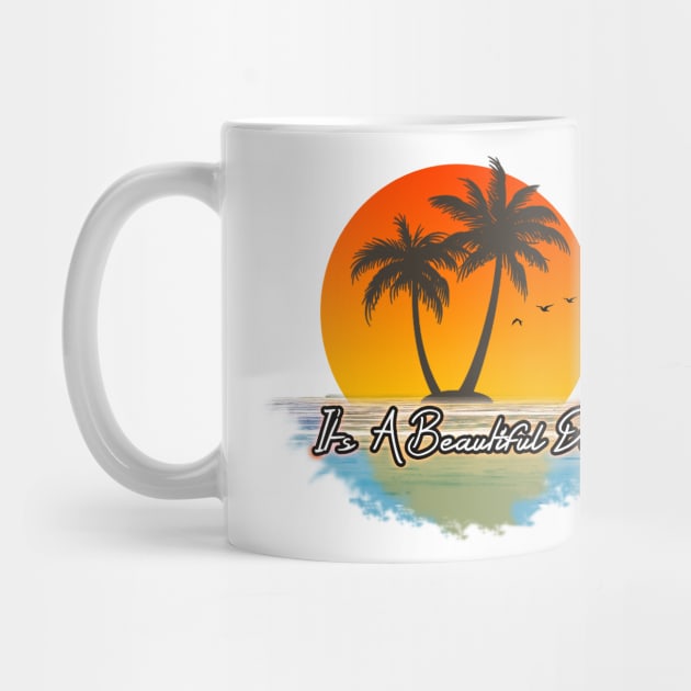 Tropical Summer Vacation - Tropical Island Vibes by tatzkirosales-shirt-store